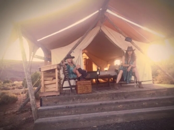 Glamping at Under Canvas Moab