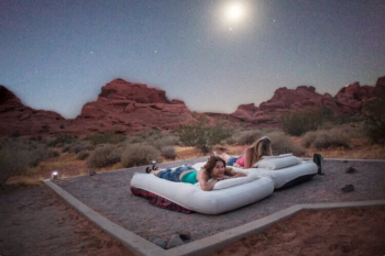 Camping at the Valley of Fire
