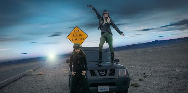 Road Trip Chicks on Extraterrestrial Highway
